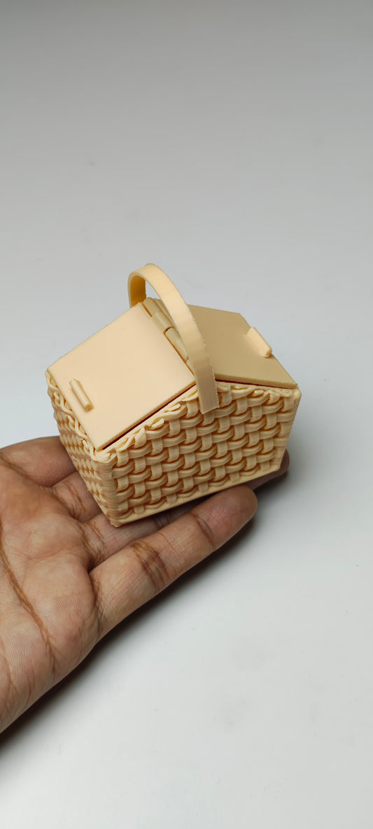 Miniature Picnic Basket