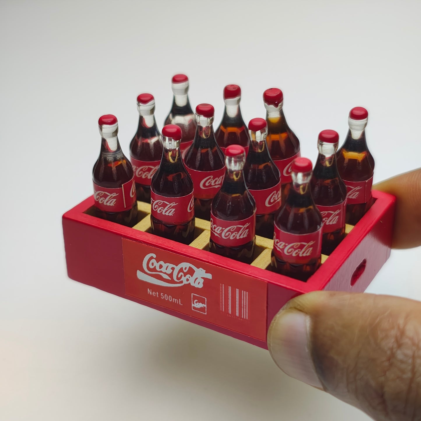 Coca-Cola Bottles in Crate