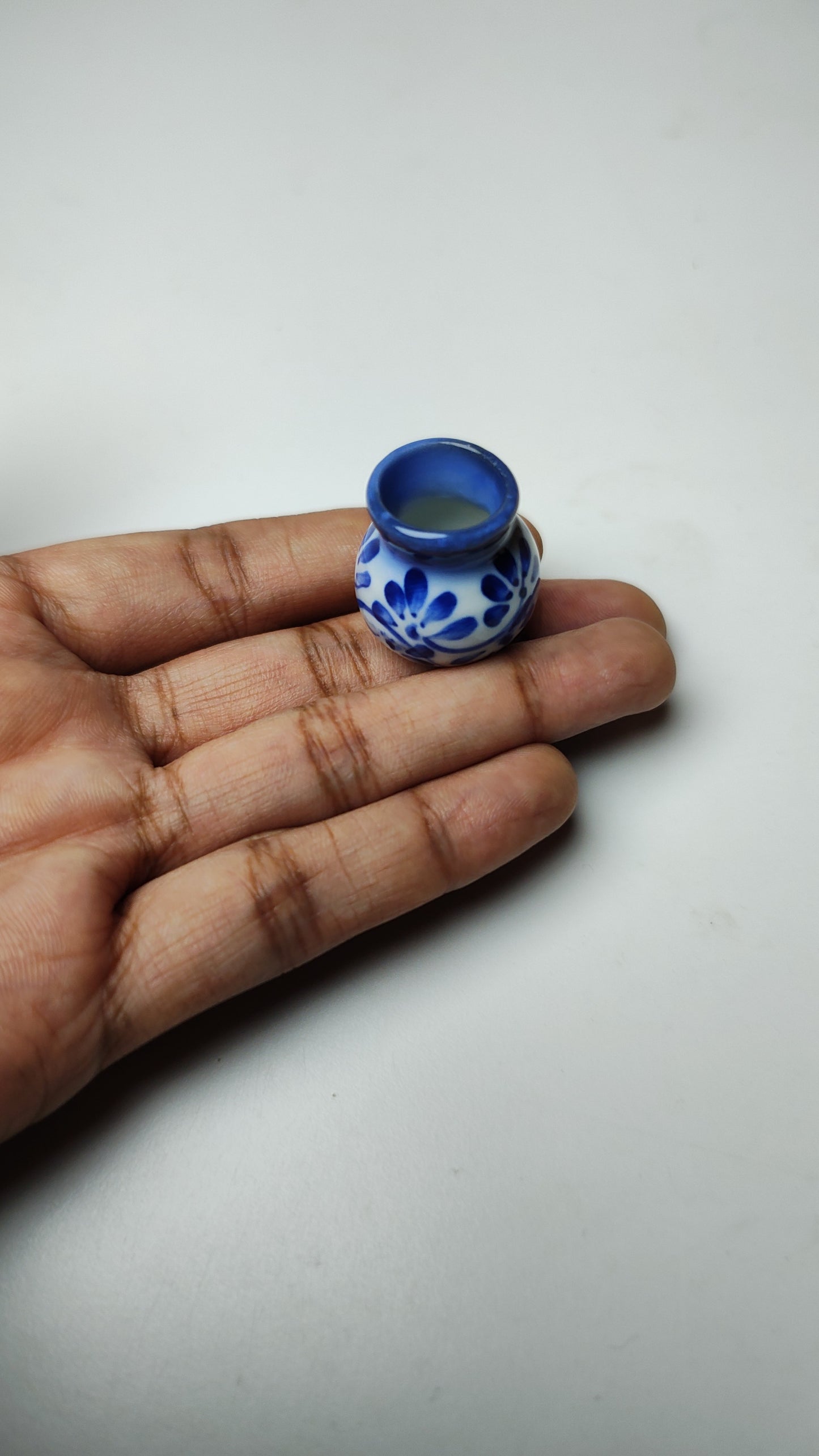 Miniature Floral Pot