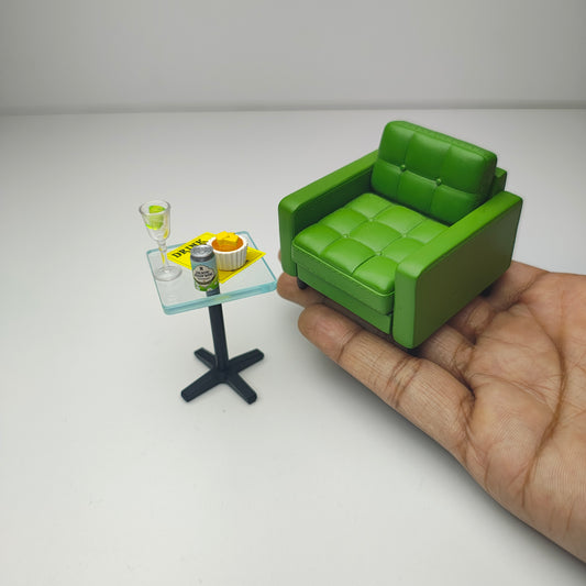 Sofa with Drink Table Set