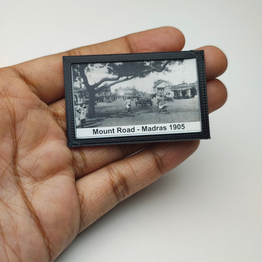 Miniature Frame (Mount Road-Madras 1905)