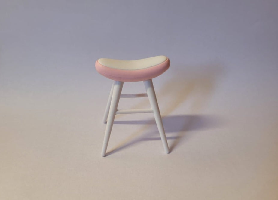 Pink stool