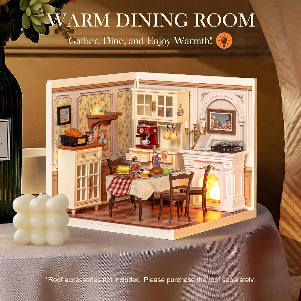 Warm Dining Room Diy