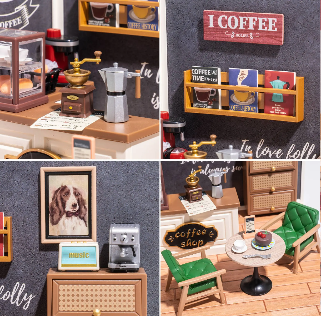 Coffee shop Miniature