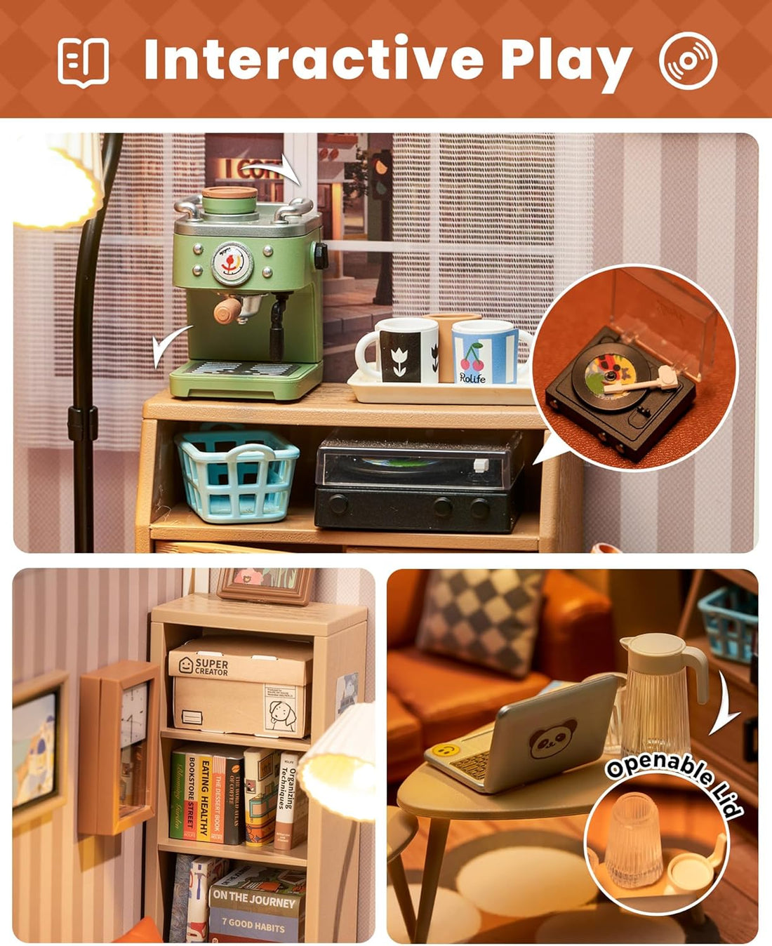Rolife Living Lounge Diy