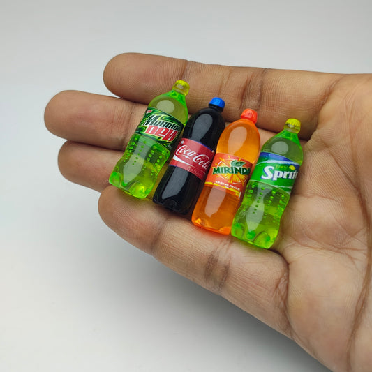 Sprite Cocacola Mountain Dew Mirinda Bottle Set