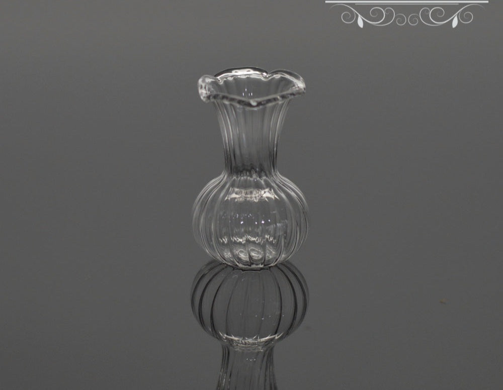 Glass Stripe Vase