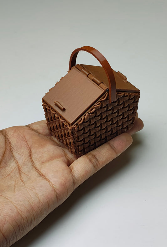 Miniature Picnic Basket