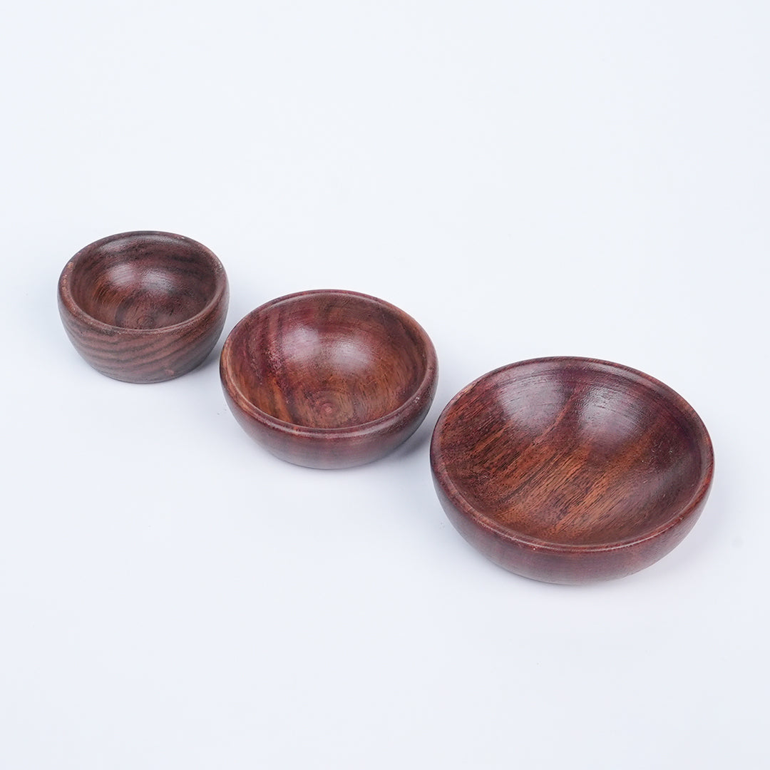 Wooden Bowl Set