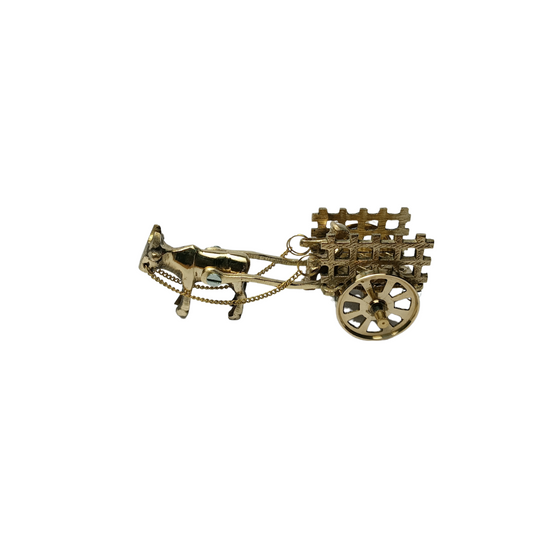 Brass B06 Bullock Cart