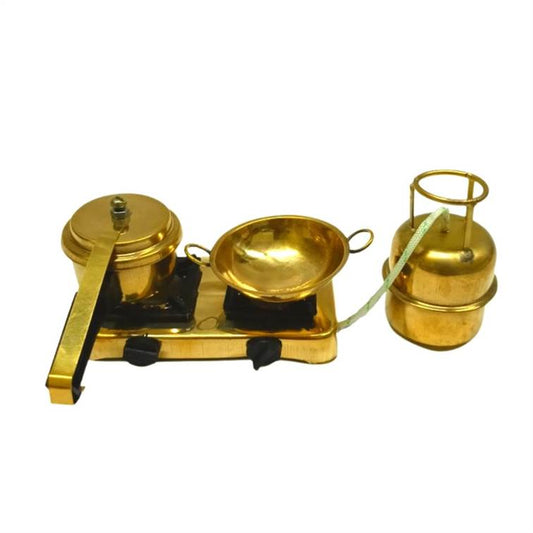 Brass B20 Gas Stove Set