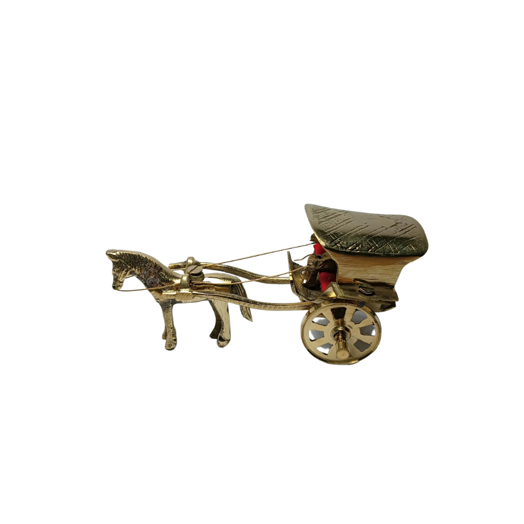 Brass B27 Horse Cart